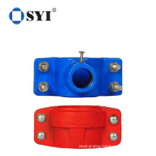 High Quality Durable PE Pipe Fittings 20mm 160mm PN16 HDPE Pipe Saddle Clamp